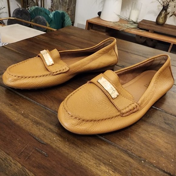 Coach Fredrica Leather Loafers 8.5 - Picture 2 of 9